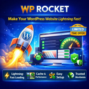 WP Rocket – Make Your WordPress Website Lightning Fast!